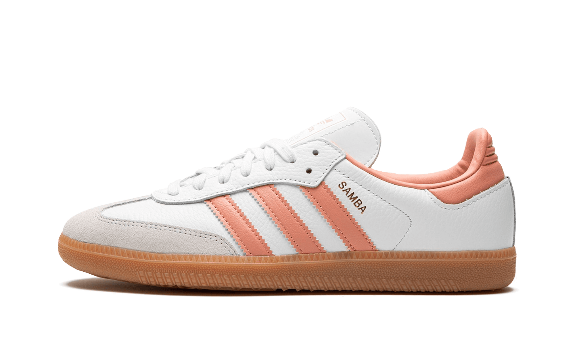 adidas gazelle silver green womens Adidas Samba OG White Wonder Clay Gum (Women's)