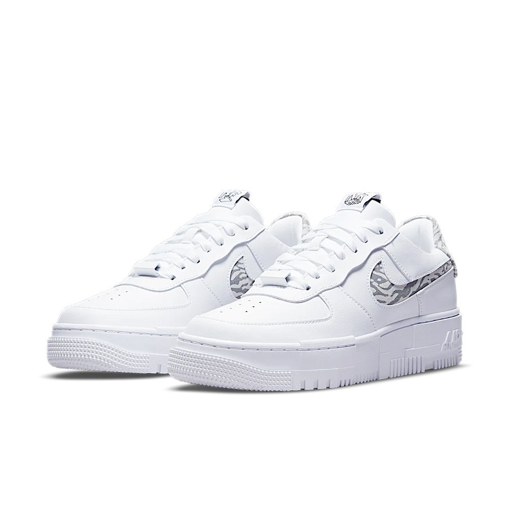 Nike Air Force 1 Low Pixel SE White Zebra (Women's)-sneakers-Nike-pikastore.cz