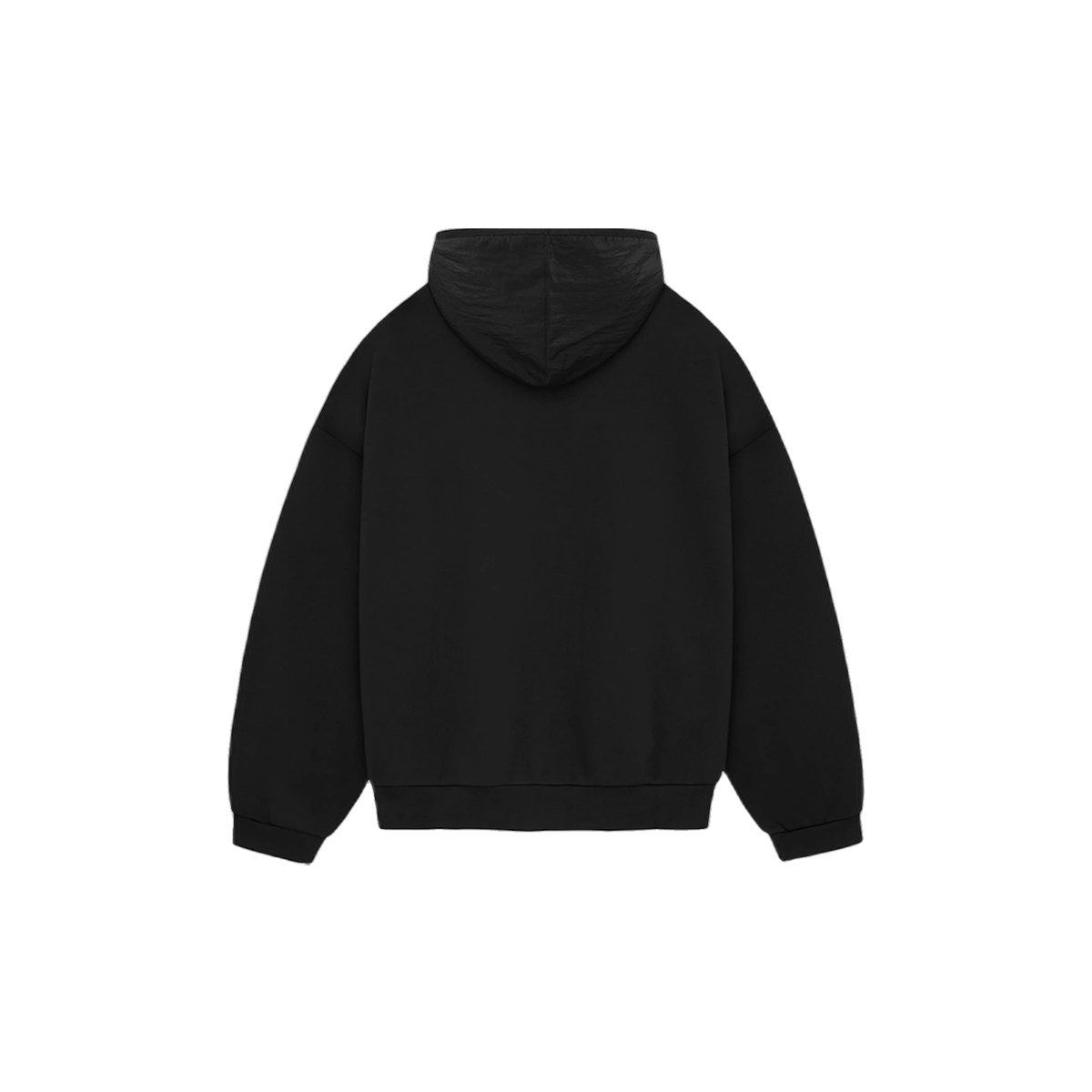 Fear of God Essentials S23 Hoodie Jet Black - PIKASTORE-Fear of God-pikastore.cz