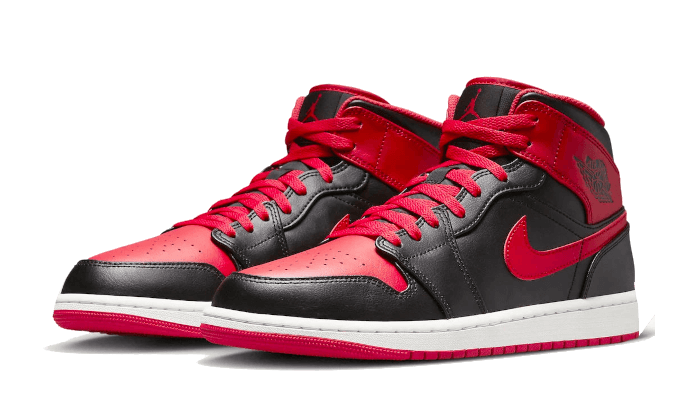 Nike Air Jordan 1 Mid GS Alternate Bred-Air Jordan-pikastore.cz