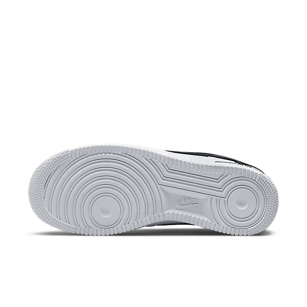 Nike Air Force 1 07 GS Cut Out Swoosh - White Black-Nike-pikastore.cz