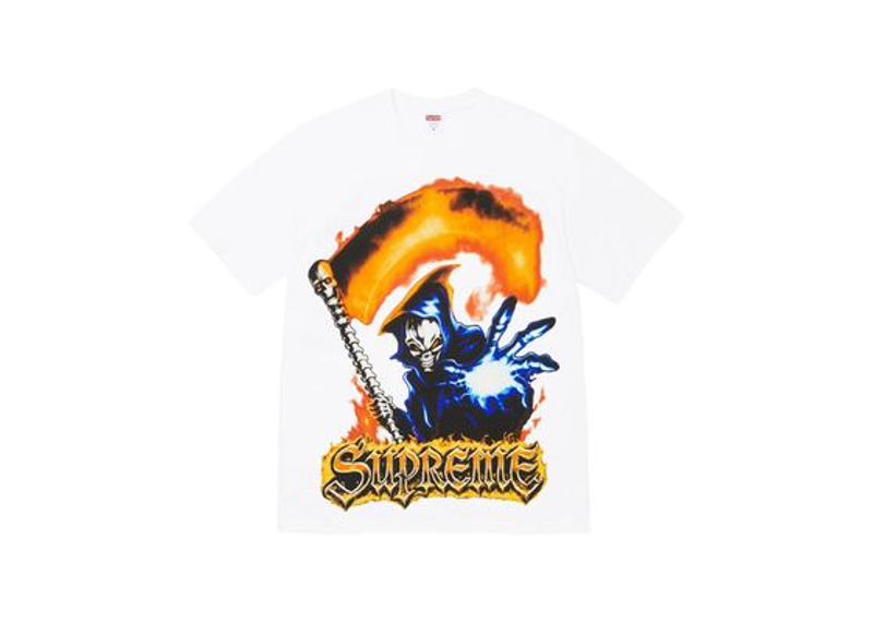 Supreme Grim Reaper Tee White