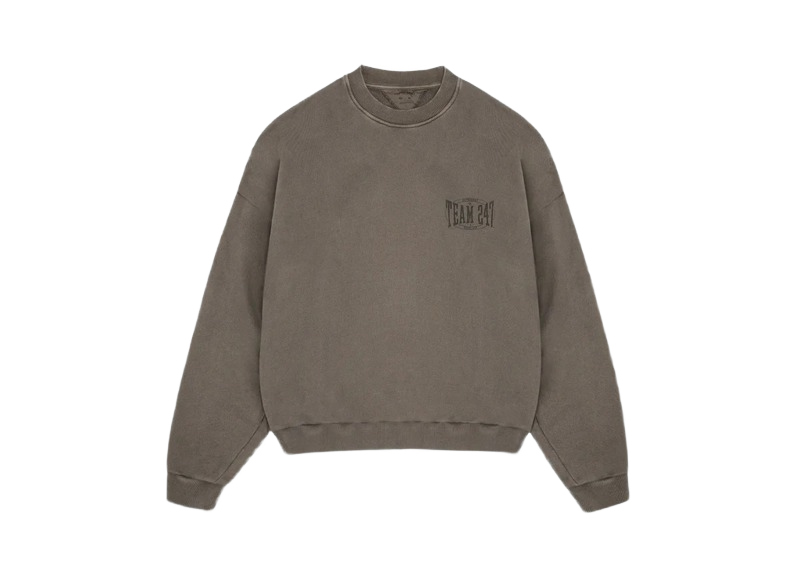 Represent 247 x Everlast Training Camp Boxy Sweater Washed Brown-Represent-pikastore.cz