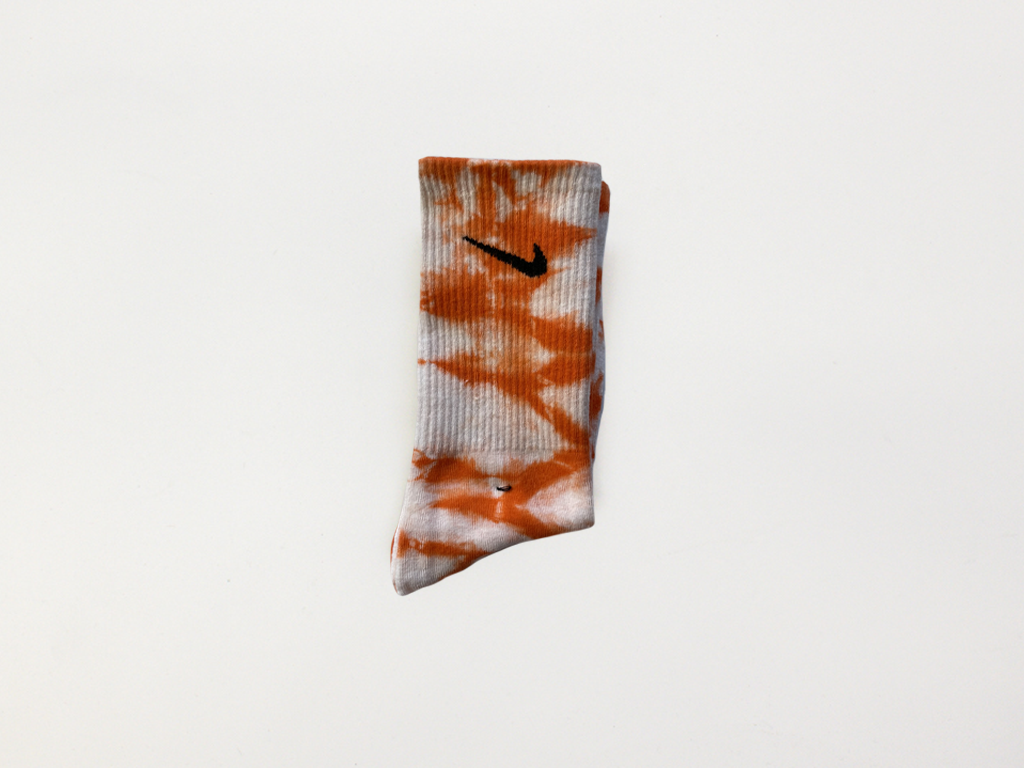 Nike Tie Dye Socks Orange 1ks-Apparel & Accessories-Pikastore-pikastore.cz