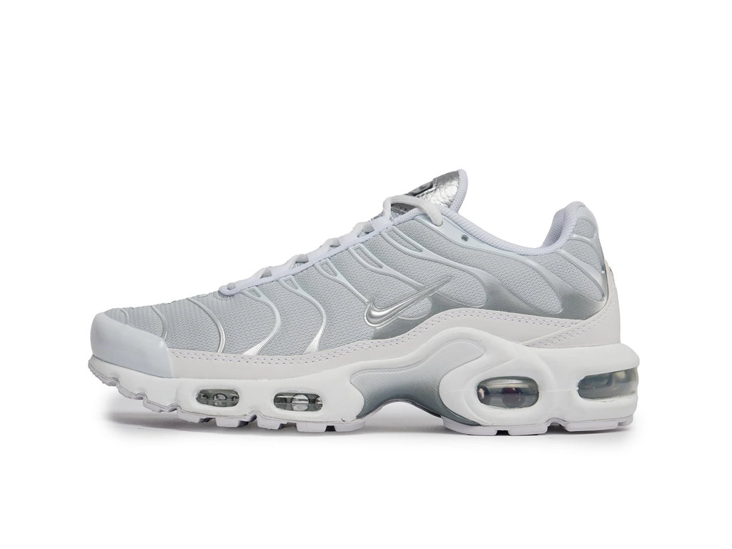 Nike Air Max Plus White Metallic Silver Women s