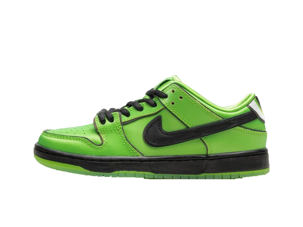 Nike SB Dunk Low The Powerpuff Girls Buttercup (PS)-sneakers-Nike-pikastore.cz