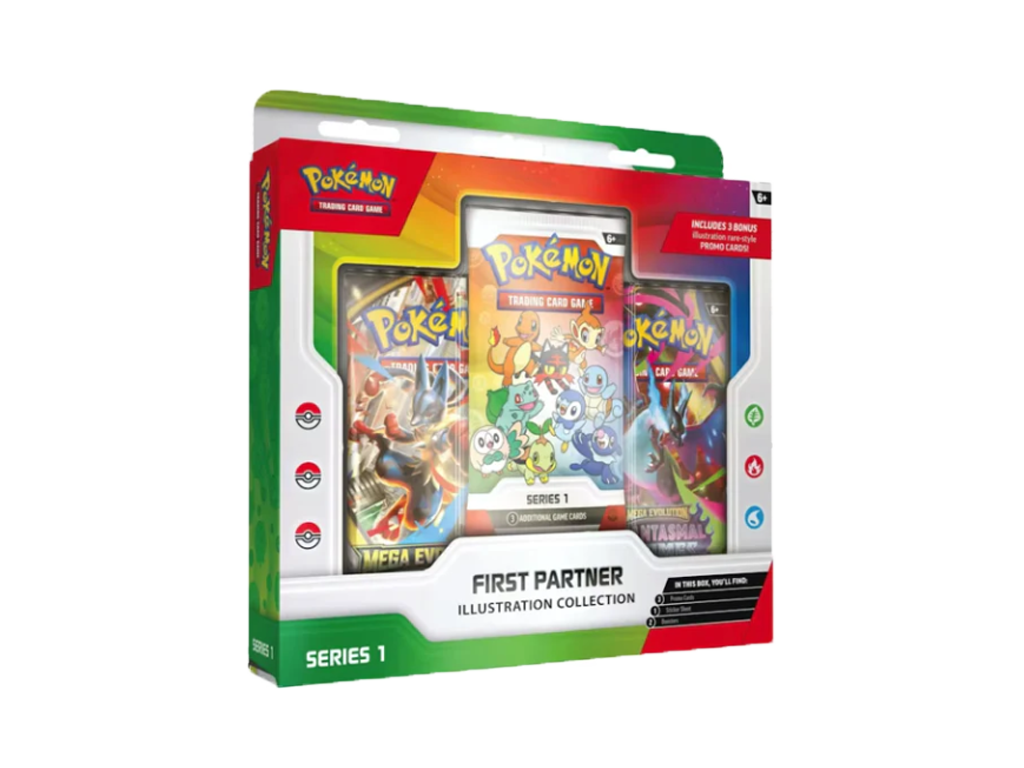 2026 Pokemon First Partner Illustration Collection Series 1 Box-Pokemon-pikastore.cz