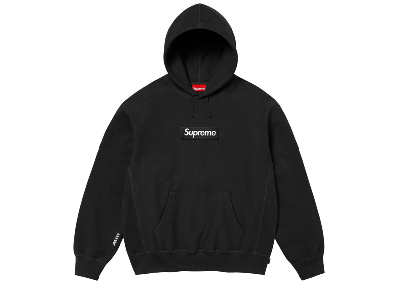 Supreme Box Logo Hooded Sweatshirt (FW25) Black-Supreme-pikastore.cz