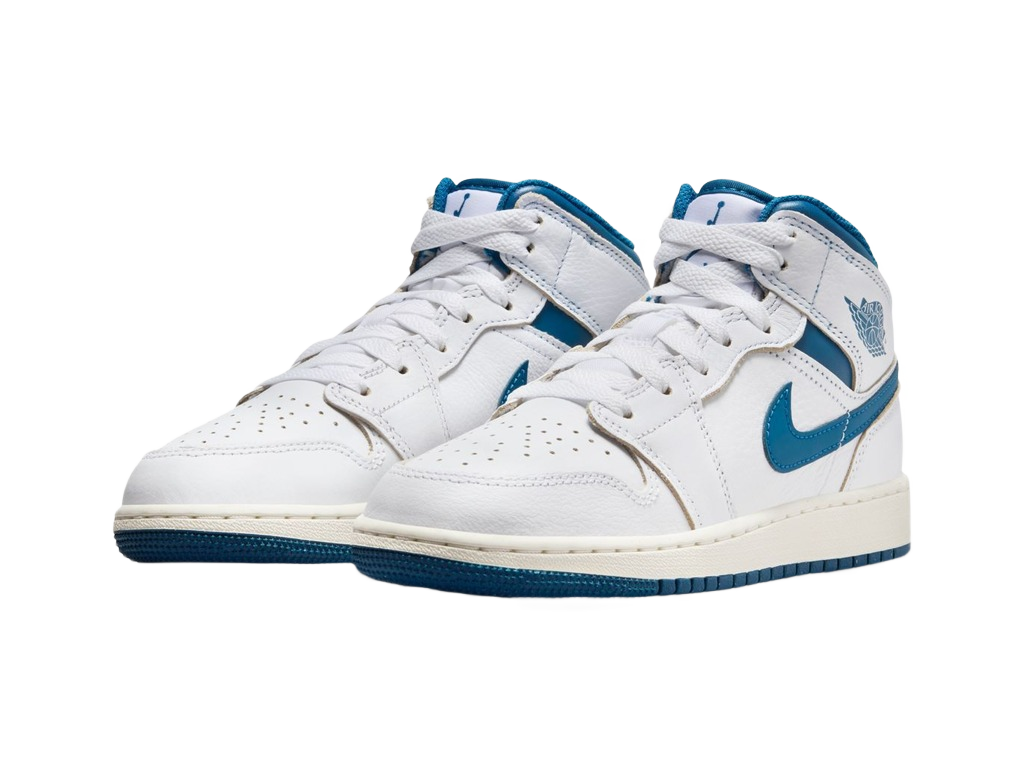 Nike Air Jordan 1 Mid SE GS Industrial Blue-Air Jordan-pikastore.cz