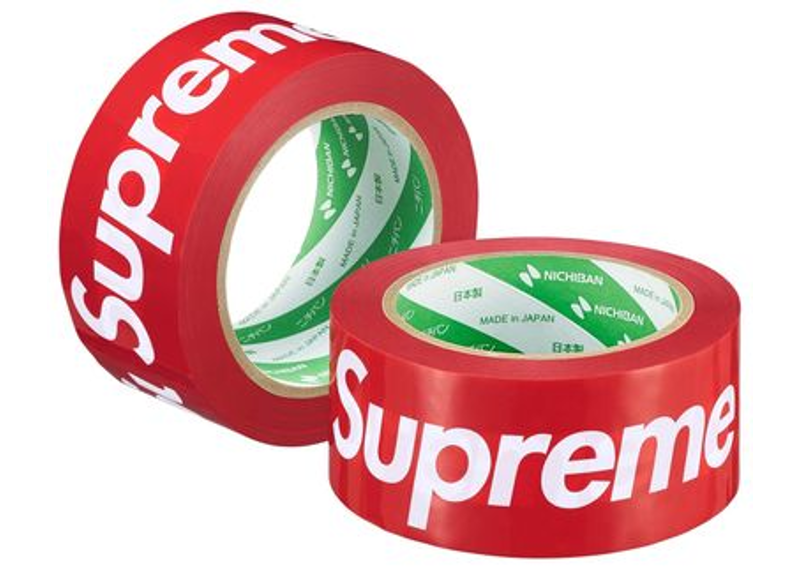 Supreme Nichiban Packing Tape (1 Roll) Red