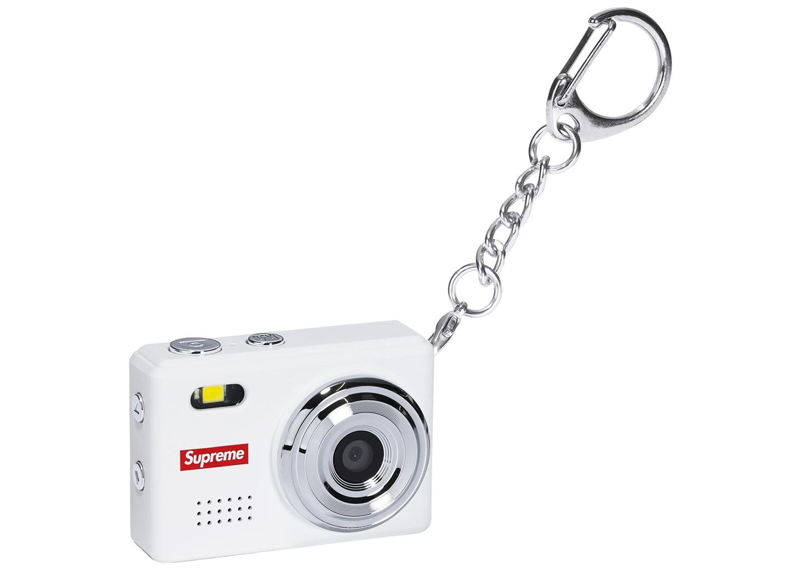 Supreme Digital Camera Keychain White-Supreme-pikastore.cz