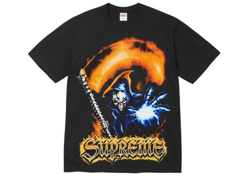 Supreme Grim Reaper Tee Black