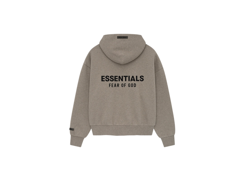 Fear of God Essentials S25 Fleece Hoodie Homestead Heather - PIKASTORE