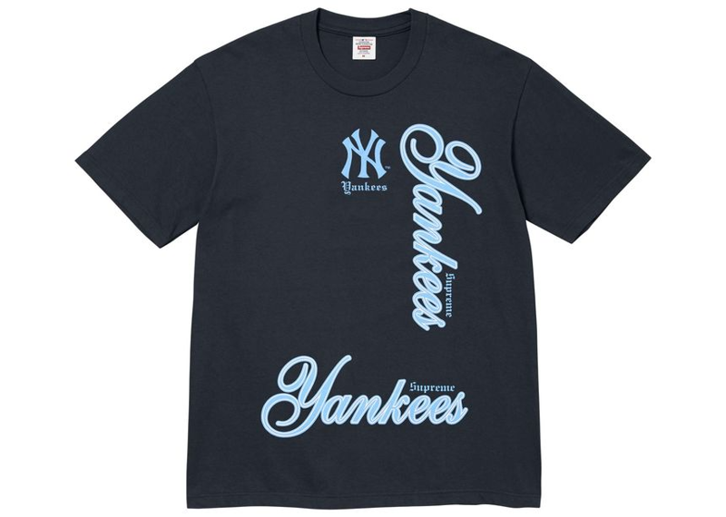 Supreme MLB Teams NY Tee Navy-Supreme-pikastore.cz