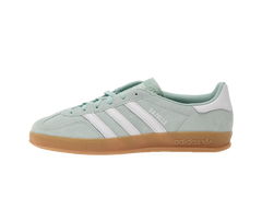 Adidas Gazelle Indoor Ash Green White (Womens)