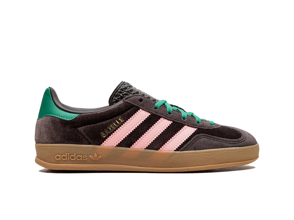 Adidas Gazelle Indoor Dark Brown Glow Pink-Adidas-pikastore.cz