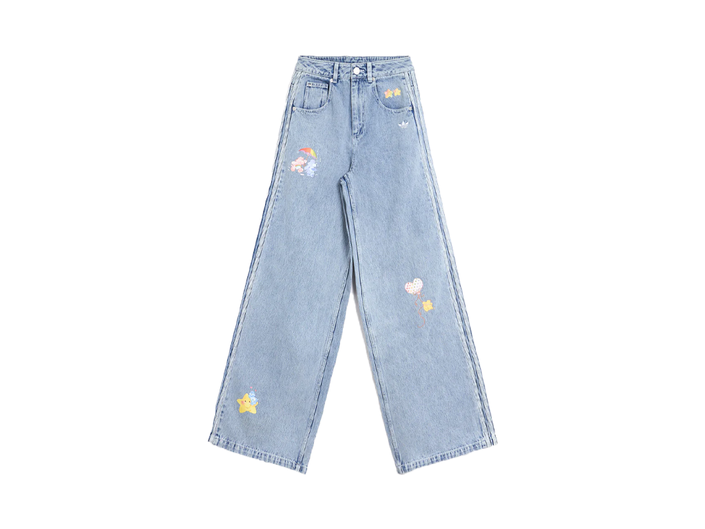 Adidas Originals x Care Bears Womens Wide Leg Jeans-Adidas-pikastore.cz