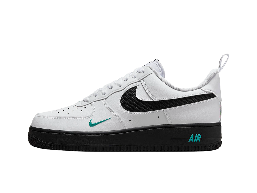 Nike Air Force 1 07 White Black Teal-Nike-pikastore.cz