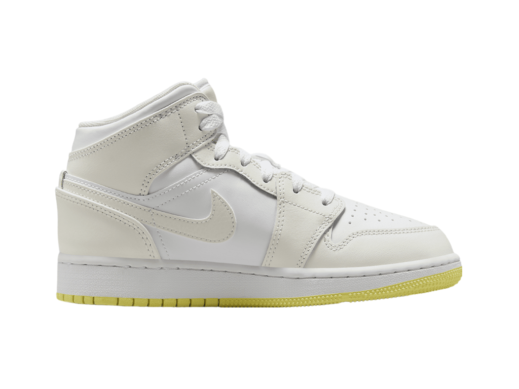 Air Jordan 1 Mid GS Sail Light Laser Orange-Air Jordan-pikastore.cz