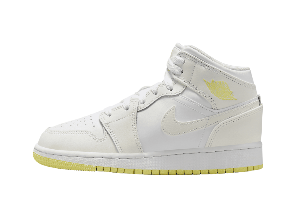 Air Jordan 1 Mid GS Sail Light Laser Orange-Air Jordan-pikastore.cz