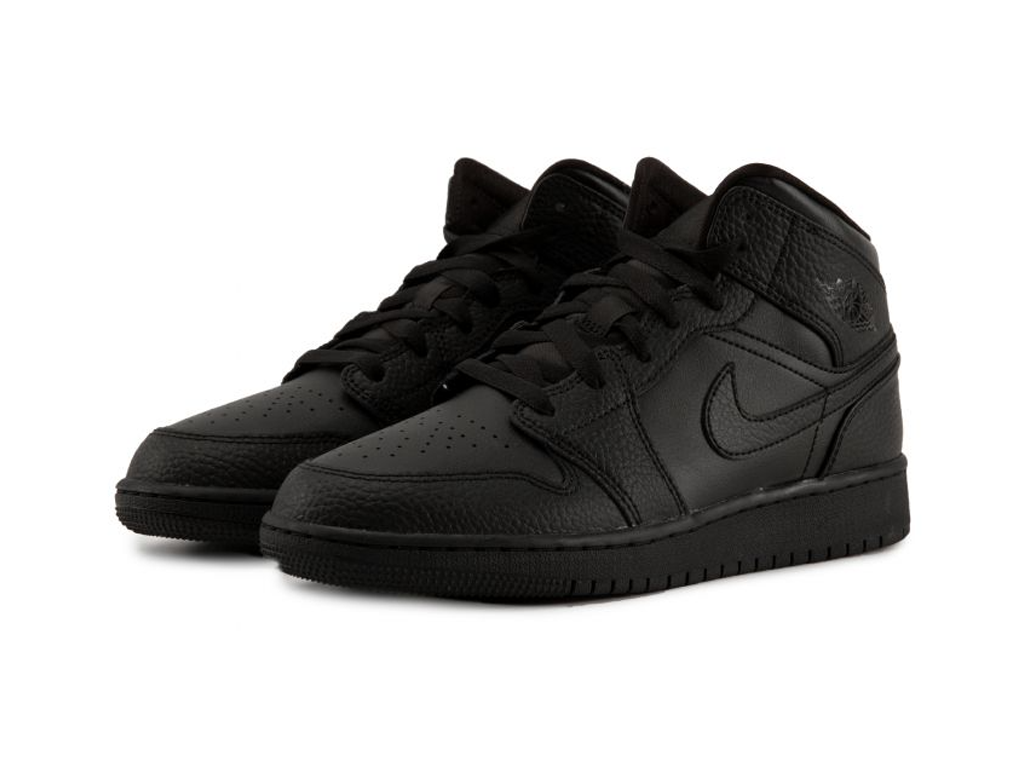 Air Jordan 1 Mid GS Triple Black 2022-Air Jordan-pikastore.cz