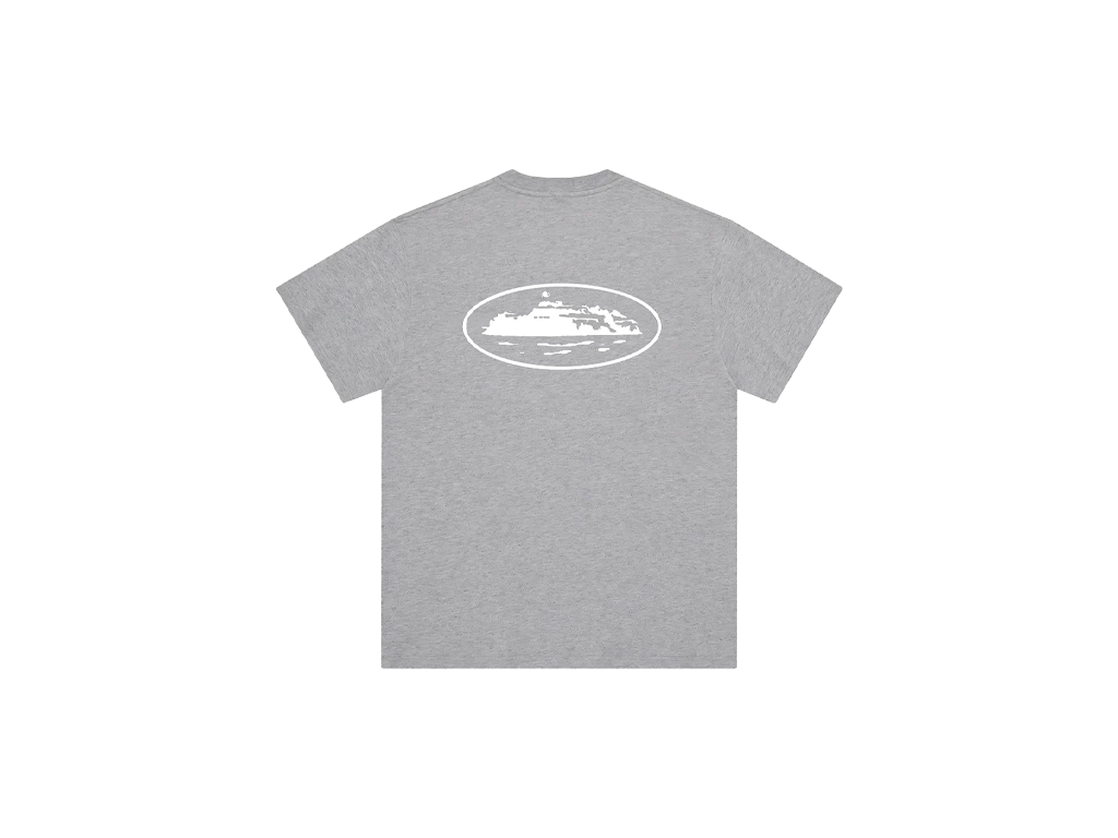 Corteiz OG Island Tee Heather Grey-Corteiz-pikastore.cz