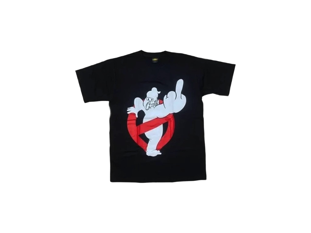 Corteiz Ghostbusters Tee Black-Corteiz-pikastore.cz
