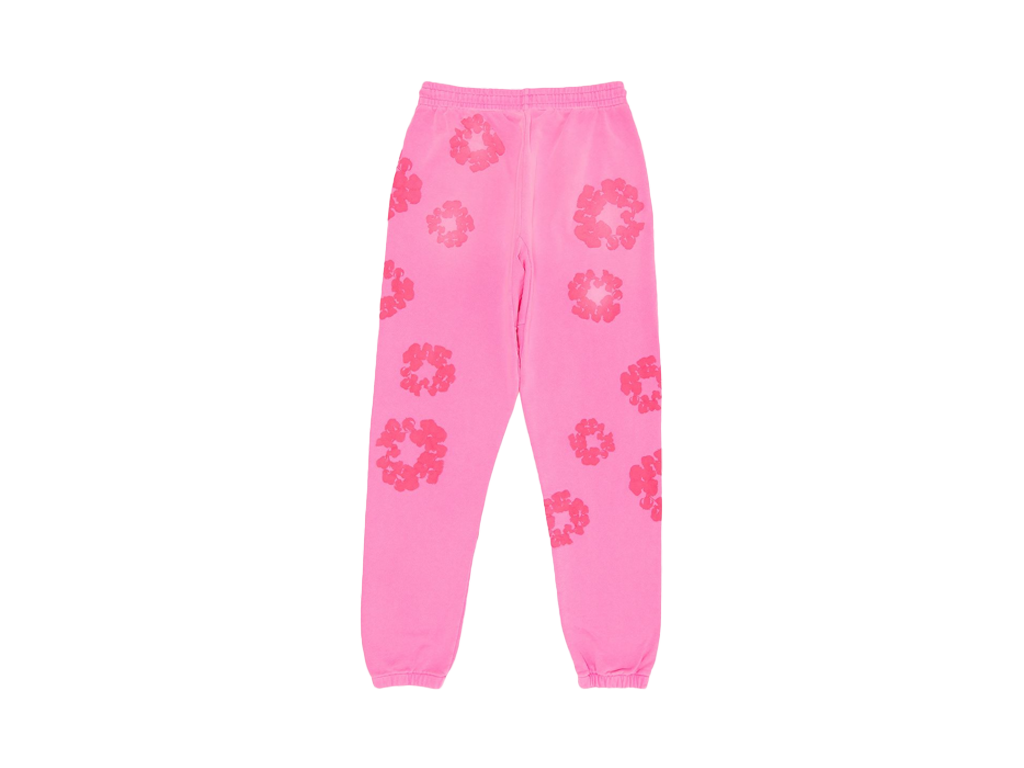 Denim Tears Mono Cotton Wreath Sweatpants Pink-Denim Tears-pikastore.cz