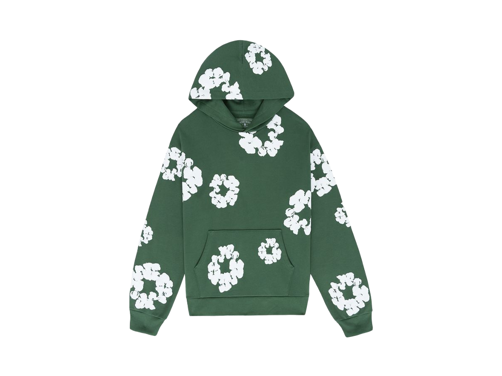 Denim Tears The Cotton Wreath Sweatshirt Green – mikina