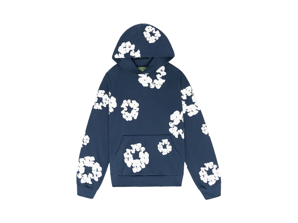 Denim Tears The Cotton Wreath Sweatshirt Navy – mikina