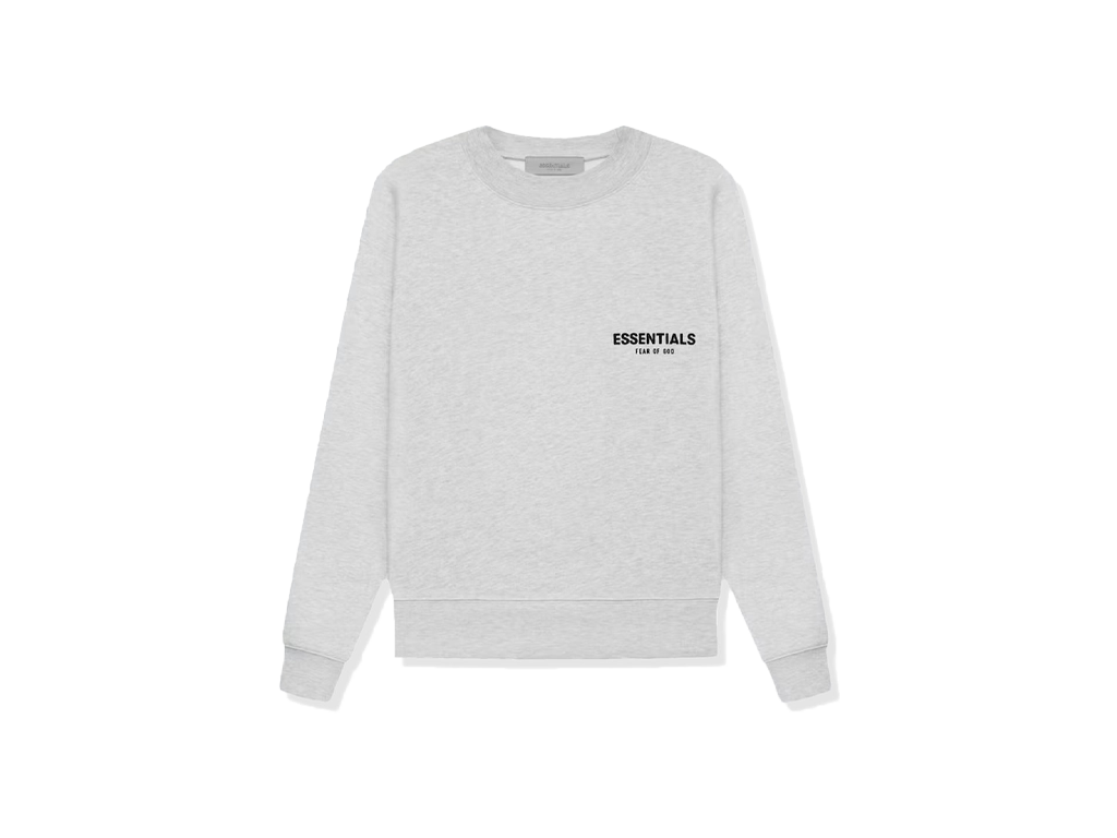 Fear of God Essentials Crewneck S22 Light Oatmeal - PIKASTORE-Fear of God-pikastore.cz