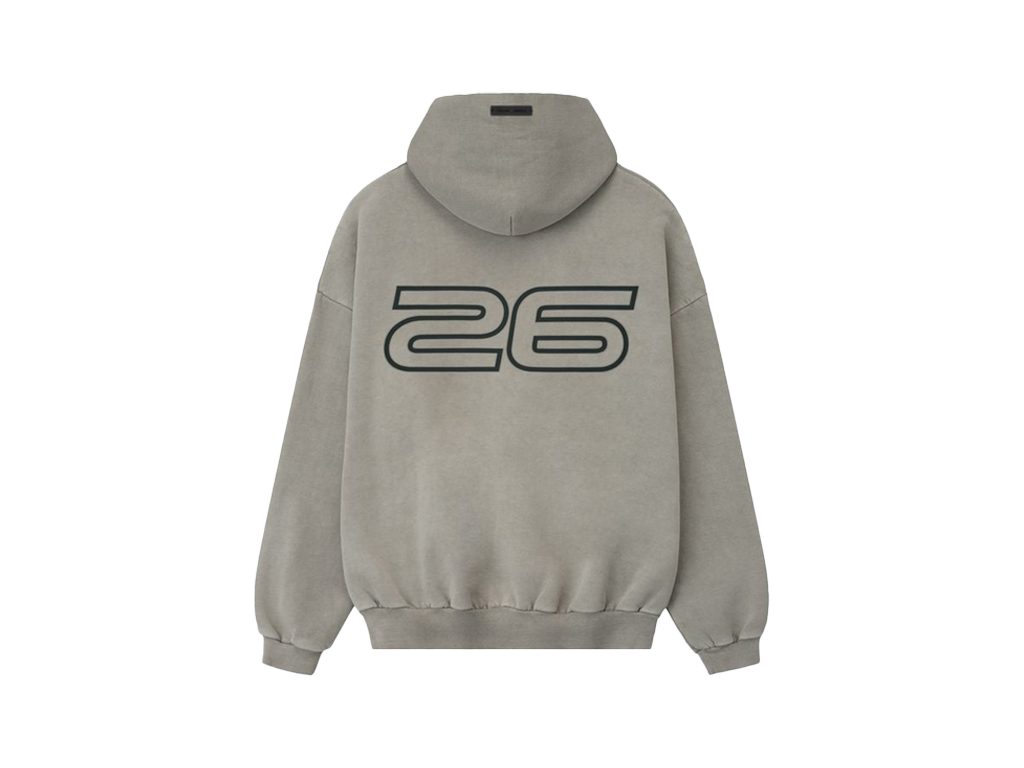 Fear of God Essentials 90s Hoodie Smoke Grey-Fear of God-pikastore.cz