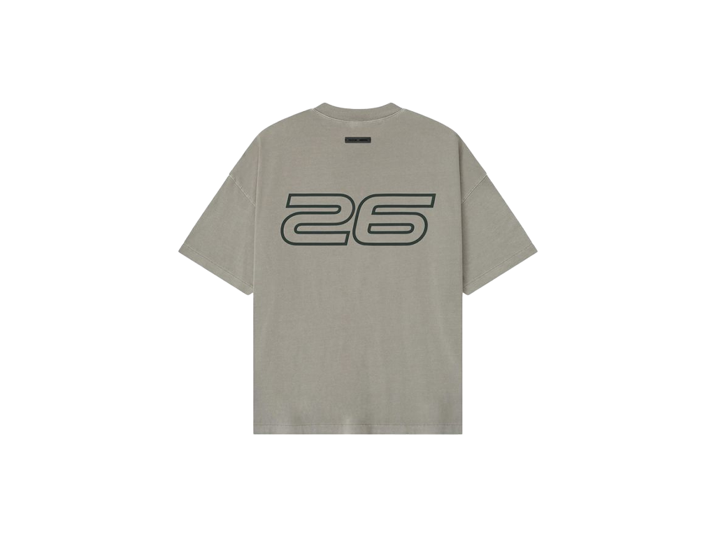 Fear of God Essentials 90s Short-Sleeve Tee Smoke Grey-Fear of God-pikastore.cz