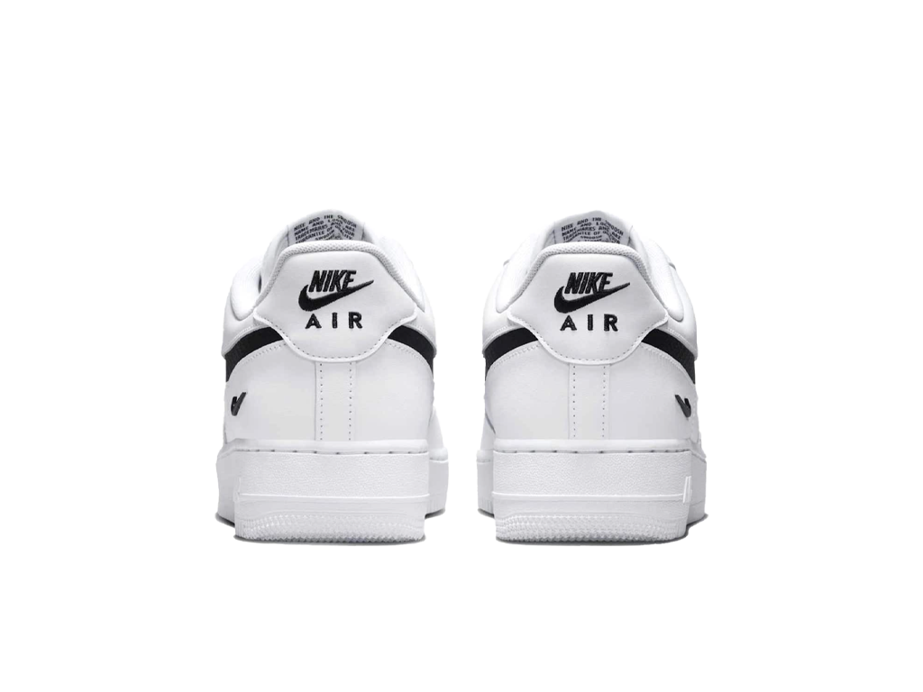 Nike Air Force 1 Low Ripstop Swoosh White Black-Nike-pikastore.cz