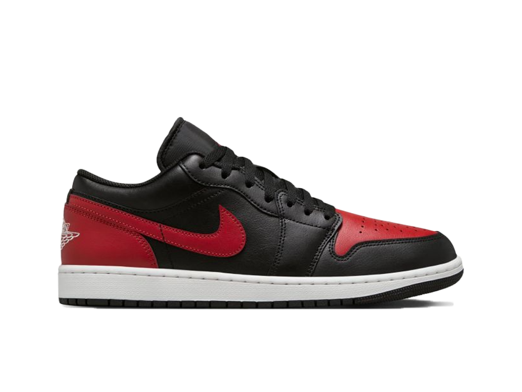 Nike Air Jordan 1 Low Black/Red-Nike-pikastore.cz