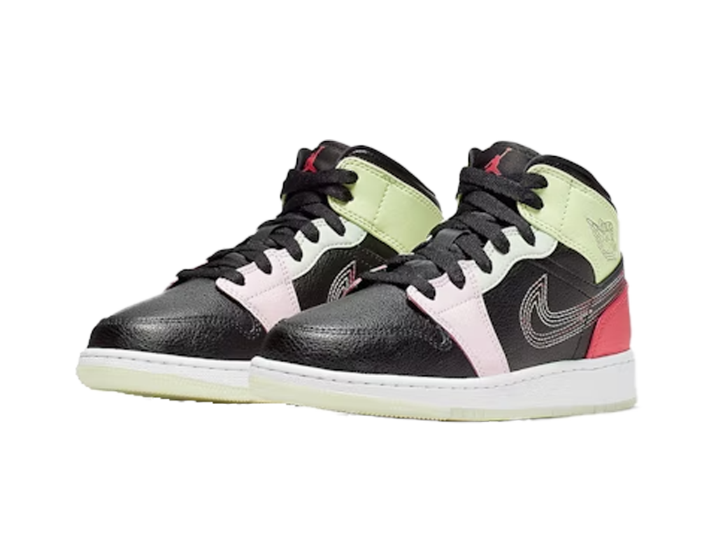 Nike Air Jordan 1 Mid Glow In The Dark-Air Jordan-pikastore.cz