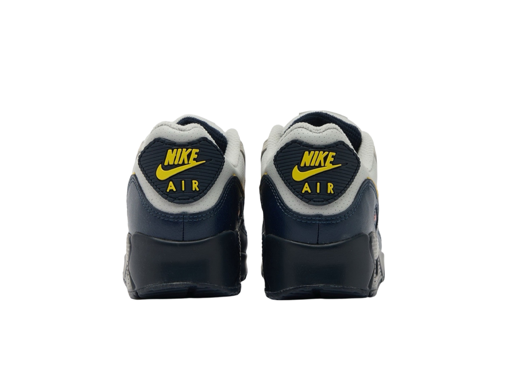 Nike Air Max 90 Neutral Grey Tour Yellow – tenisky – fotka 4 z 5