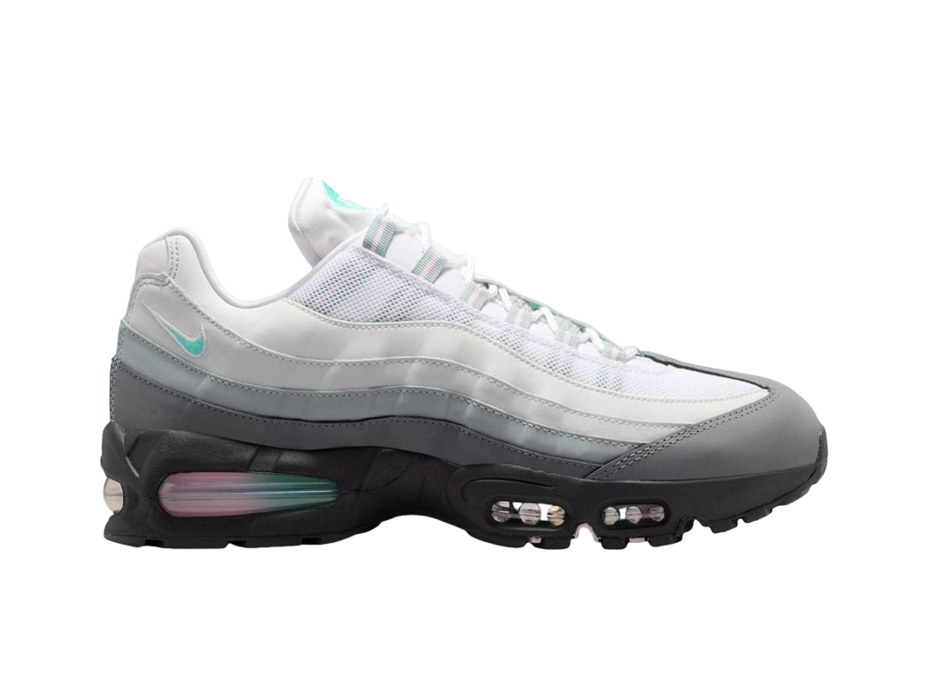 Nike Air Max 95 Big Bubble - White Hyper Turquoise-Nike-pikastore.cz