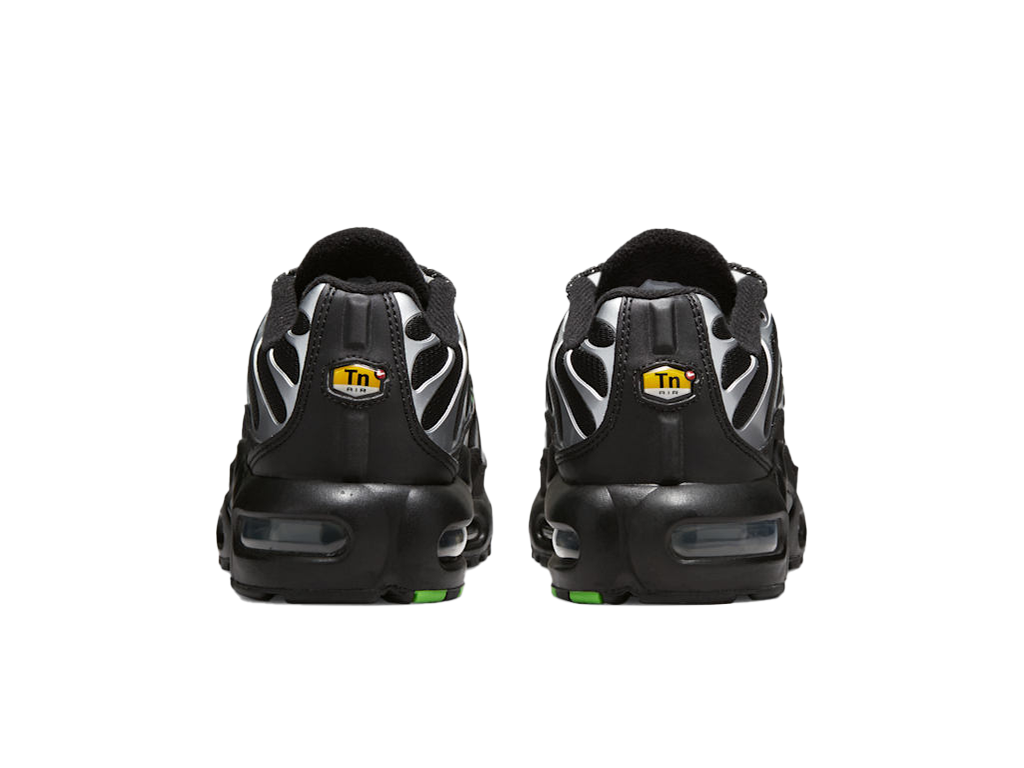 Nike Air Max Plus GS Black Silver Green Strike-Nike-pikastore.cz