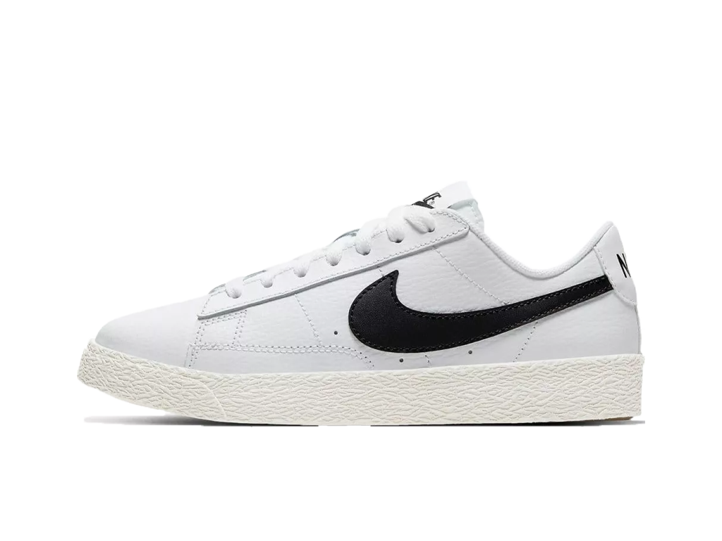 Nike Blazer Low White Black (GS)-sneakers-Nike-pikastore.cz