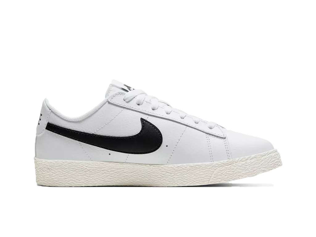 Nike Blazer Low White Black (GS)-sneakers-Nike-pikastore.cz