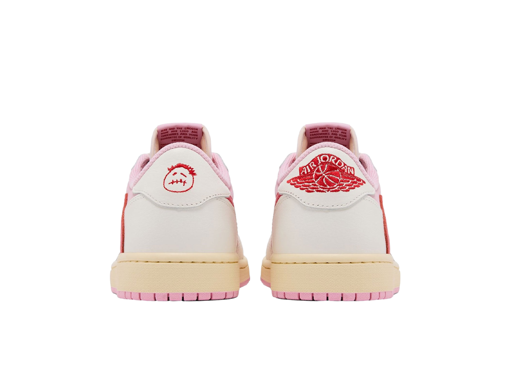 Nike Jordan 1 Retro Low OG SP Travis Scott Sail Tropical Pink