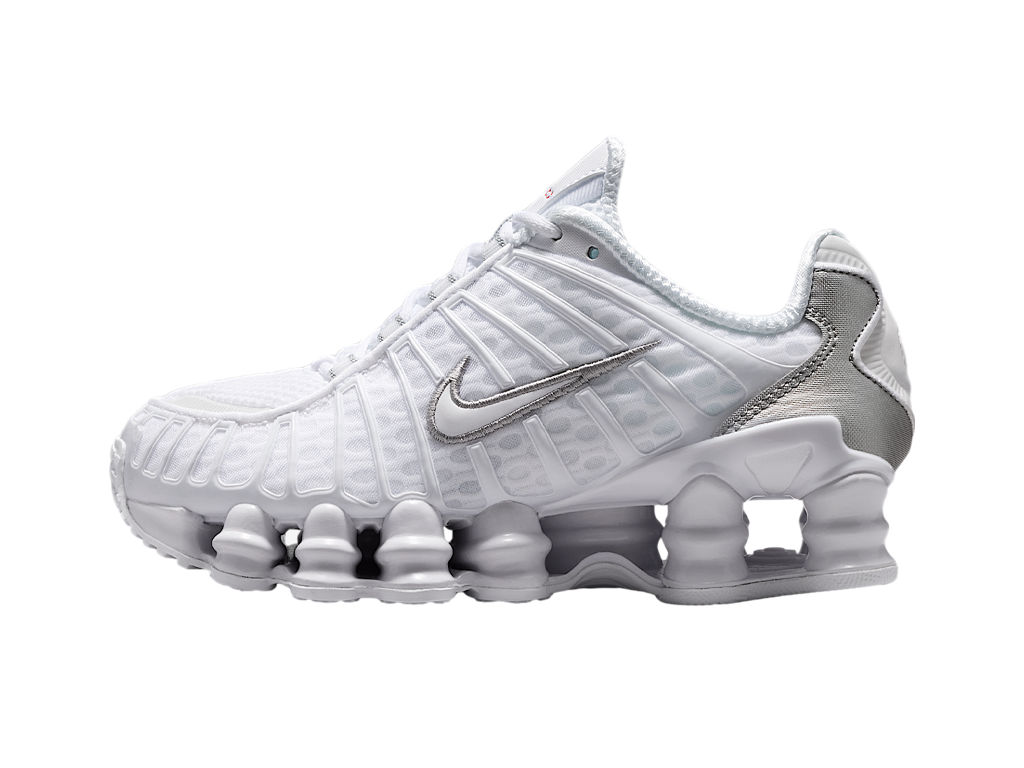 Nike Shox TL GS White Metallic Silver Max Orange-Nike-pikastore.cz