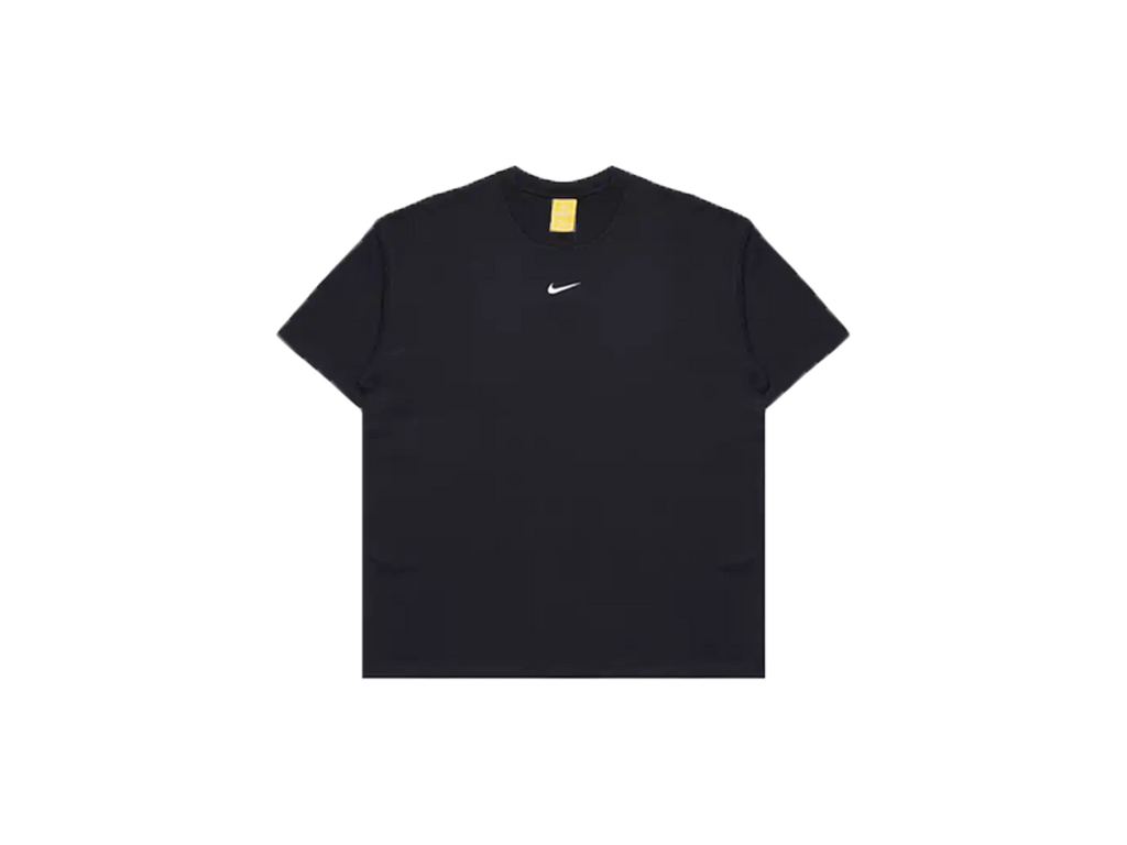 Nike Solo Swoosh Short-Sleeve French Terry T-Shirt Black-Nike-pikastore.cz