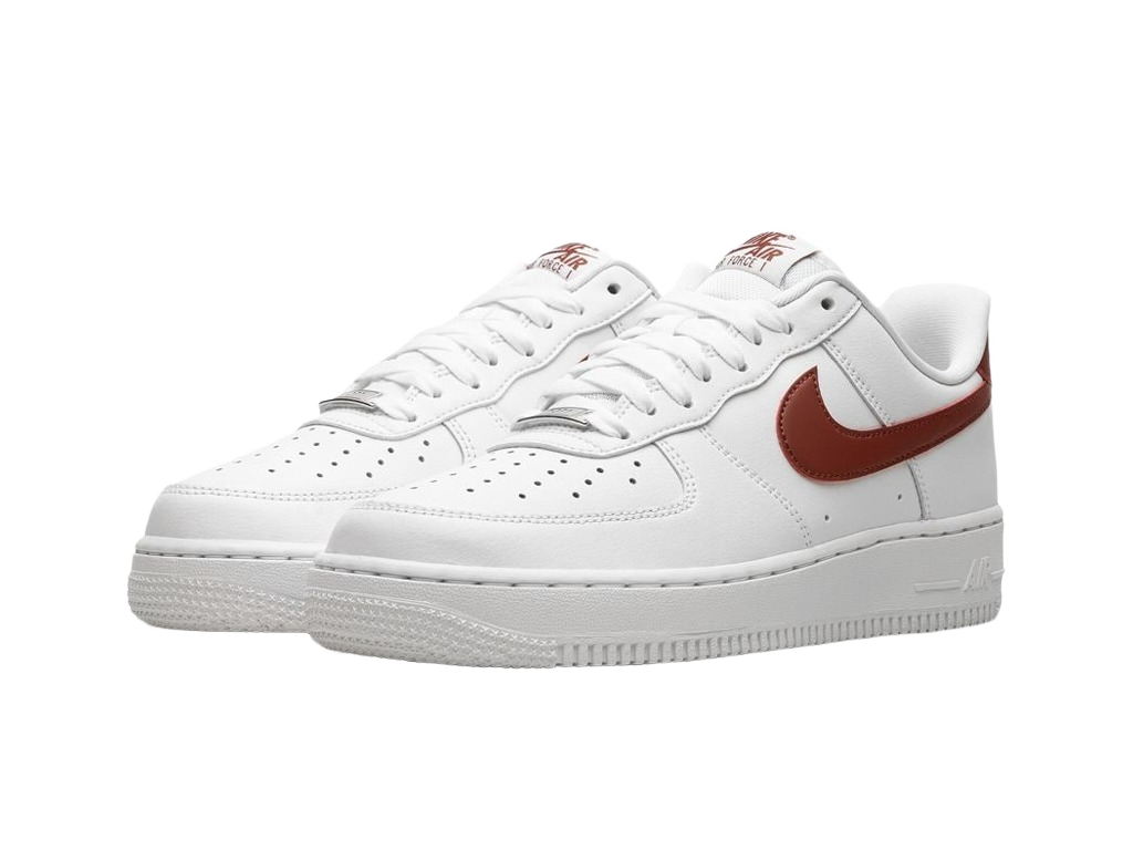 Nike Air Force 1 Low '07 White Rugged Orange (Women's)-sneakers-Nike-pikastore.cz