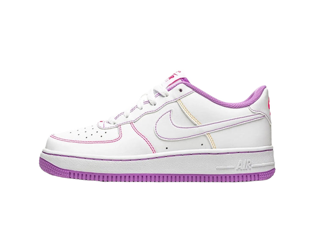 Nike Air Force 1 Low Contrast Stitch Fuchsia Glow (GS)-sneakers-Nike-pikastore.cz