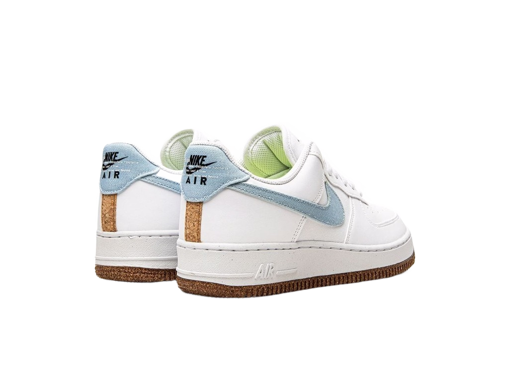 Nike Air Force 1 Low LV8 Indigo Canvas Cork White (GS)-sneakers-Nike-pikastore.cz