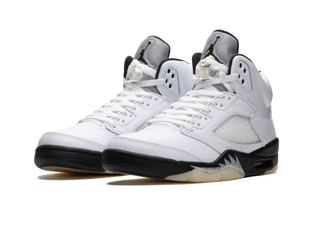 Nike Air Jordan 5 Retro White Black-Air Jordan-pikastore.cz