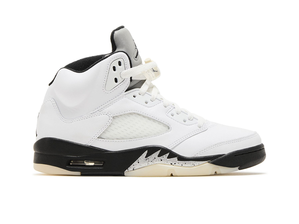 Nike Air Jordan 5 Retro White Black-Air Jordan-pikastore.cz