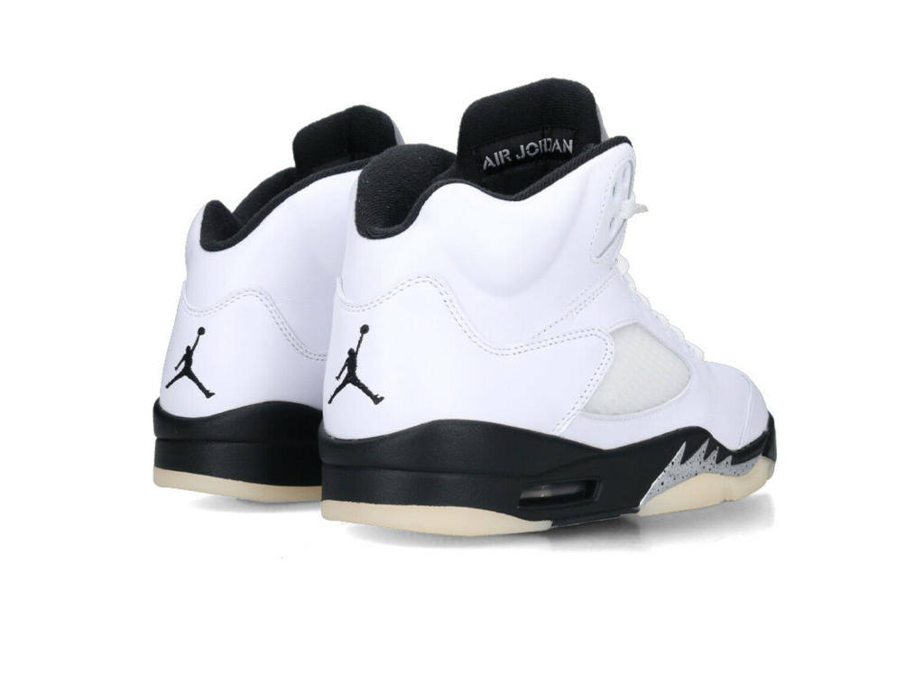 Nike Air Jordan 5 Retro White Black-Air Jordan-pikastore.cz